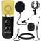 Mic For Computer Pc Gaming Podcast Desktop Tripod Stand Kit For Streaming Recording Vocals Voice Cardioids Studio